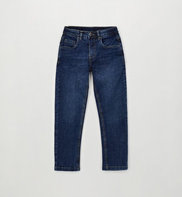 Pantalone denim lungo