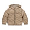 Polyester hooded ls puffer jac