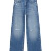 90s rigid denim pant w/damages