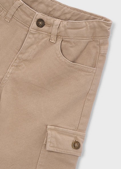 Pantalone cargo struttura