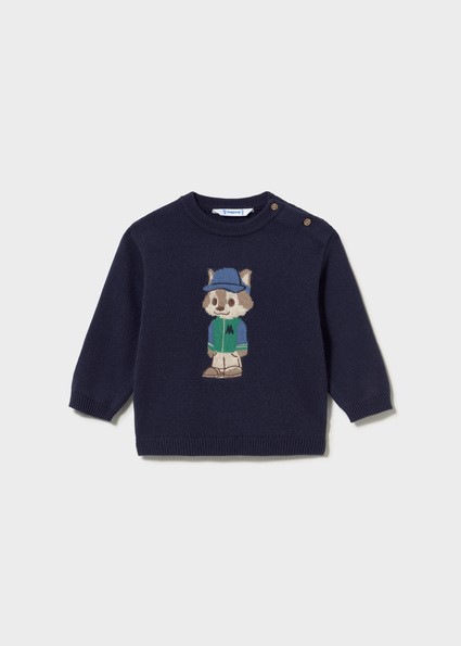 Maglione intarsi personaggi