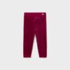 Leggings velluto basic