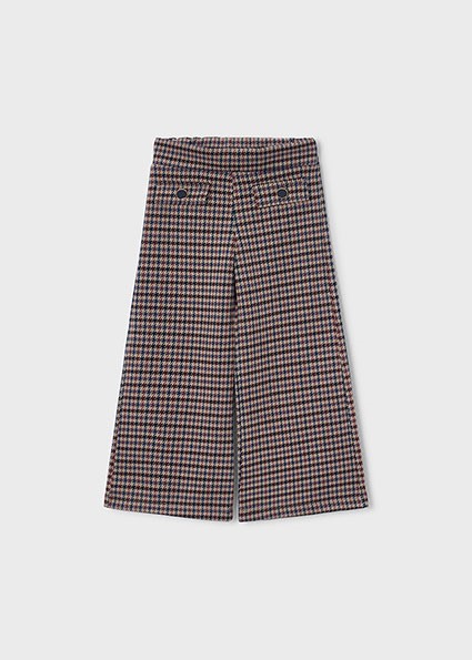 Pantalone lungo jacquard