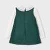Vestito ecopelle combinato