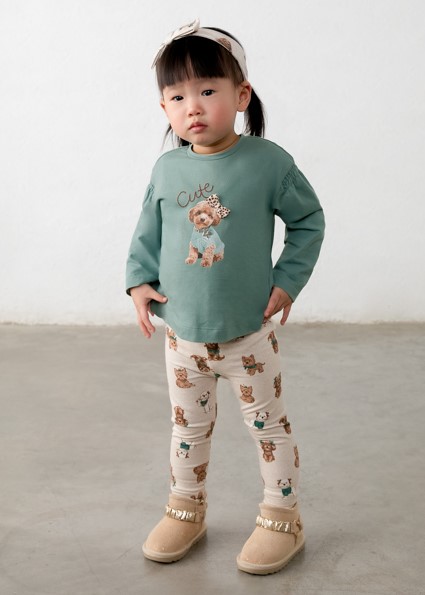 Compl leggings con cerchietto