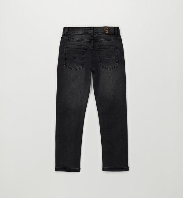 Pantalone denim lungo