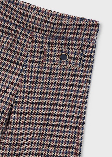 Pantalone lungo jacquard