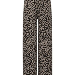 Bull denim relaxed pants