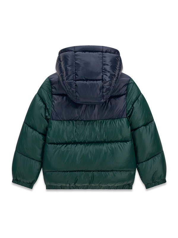 Polyester hooded ls puffer jac