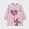Vestito felpa serigrafia