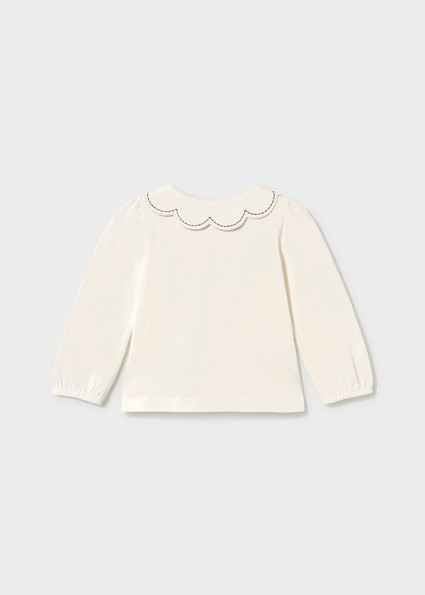 Polo m/l collo onde