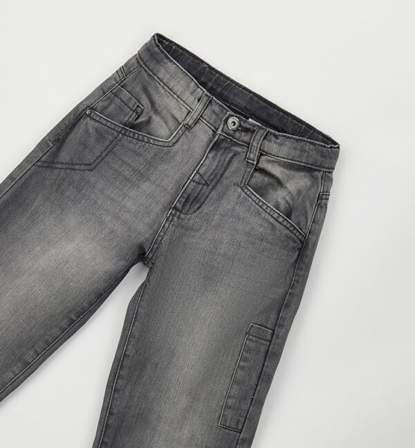 Pantalone denim lungo