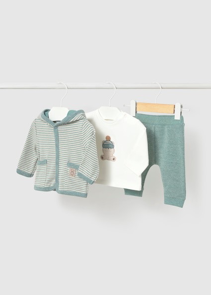 Tuta 3 pezzi maglietta soft
