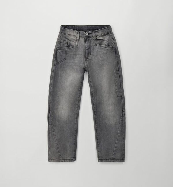Pantalone denim lungo