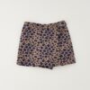 Pantalone tessuto navetta corto