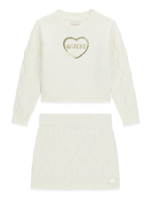 Set: ls sweater + sweater skir