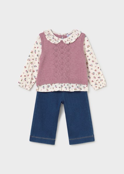 Compl. pantalone gilet unito