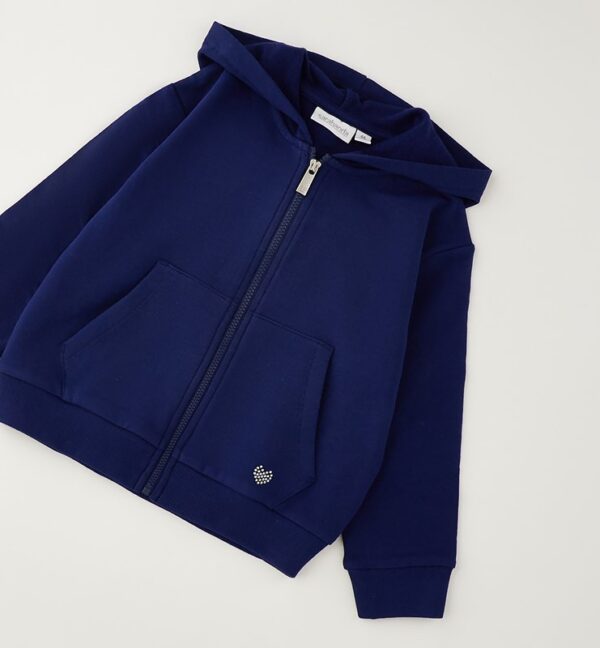 Felpa aperta ml con zip o con bottoni