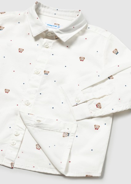 Camicia m/l stampata