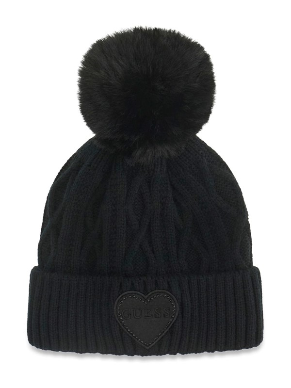 Pom pom beanie