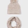 Compl. cappello sciarpa fiocc