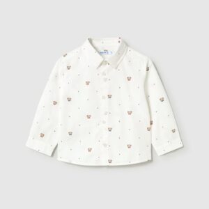 Camicia m/l stampata