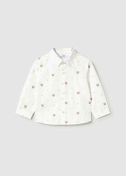 Camicia m/l stampata