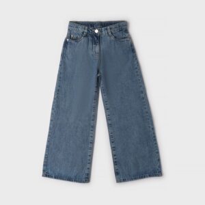 Pantalone denim lungo