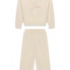 Set: hooded ls sweater top+ sw
