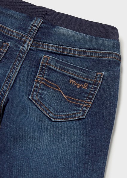 Pantalone soft denim jogger