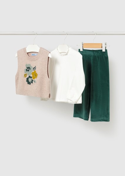 Compl. pantalone gilet tricot
