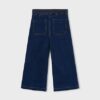 Pantalone denim wide leg